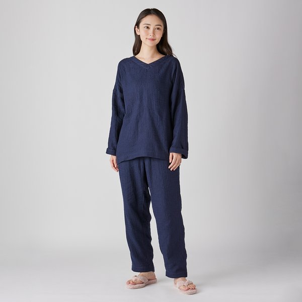 MARSHMALLOW GAUZE SIMPLE PAJAMAS