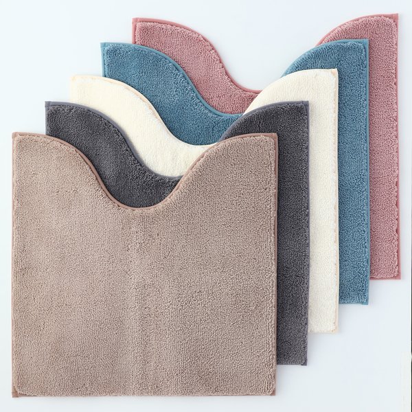 QUICK DRY COLOR TOILET MAT