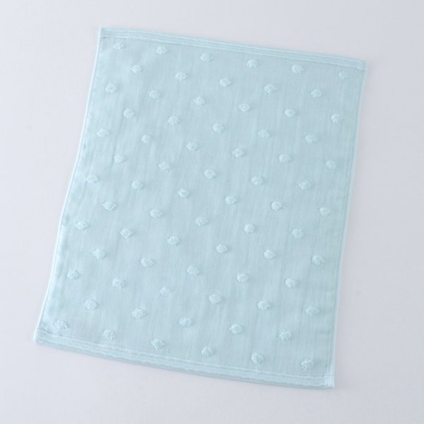 FUWAFUWA GAUZE DOTS HAND TOWEL