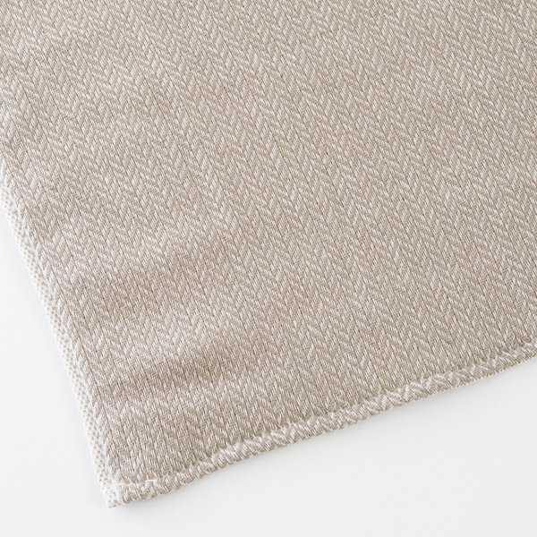 COFFEE-DYED ORGANIC GAUZE HAND TOWEL