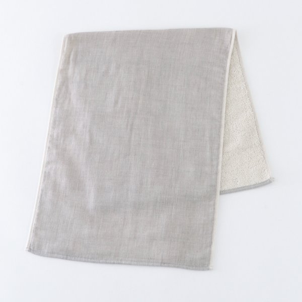 MINERAL DYED ORGANIC GAUZE FACE TOWEL