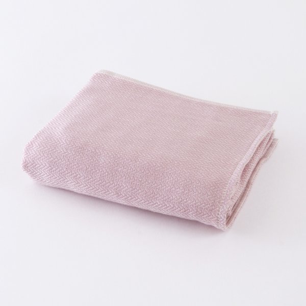 WINE DYED ORGANIC GAUZE FACE TOWEL