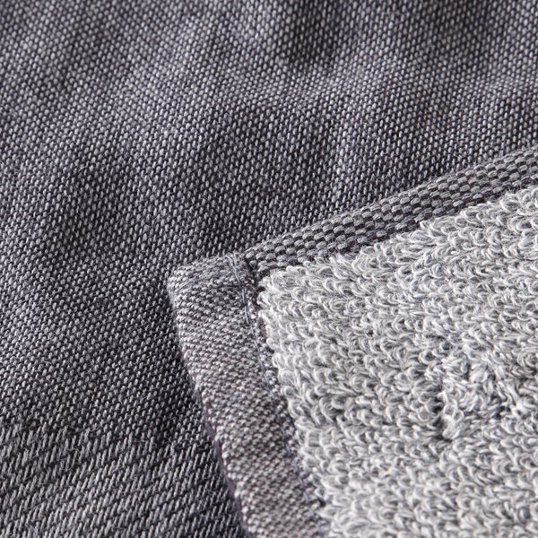 BINCHO CHARCOAL SHIJIMA BATH TOWEL