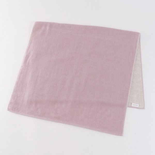 WINE DYED ORGANIC GAUZE SMALL BATH TOWEL