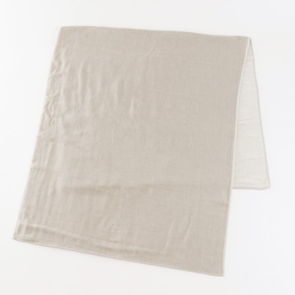 COFFEE-DYED ORGANIC GAUZE BATH TOWEL