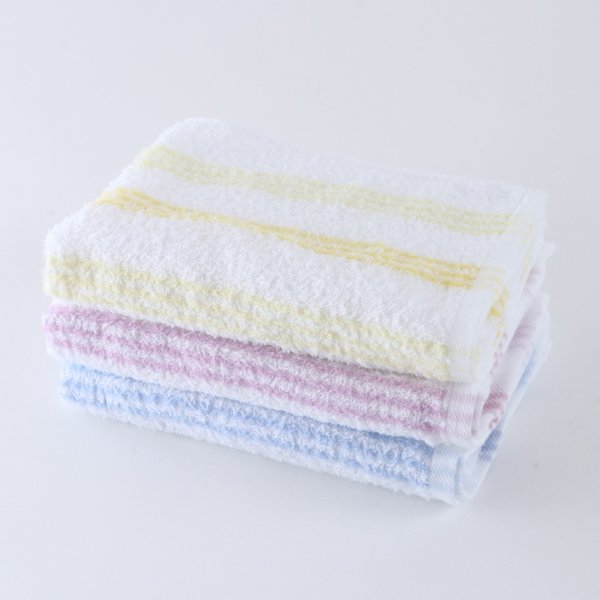OBORO STRIPE C FACE TOWEL