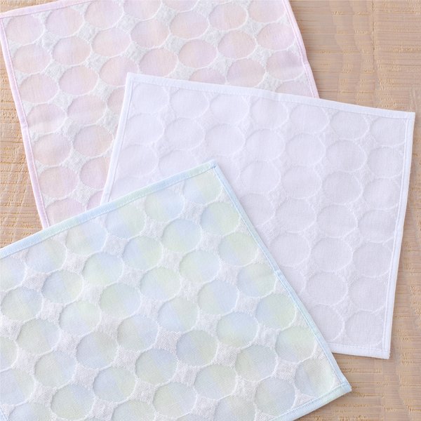 Air Gauze Dot Handkerchief